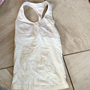 lululemon athletica White Tank Top